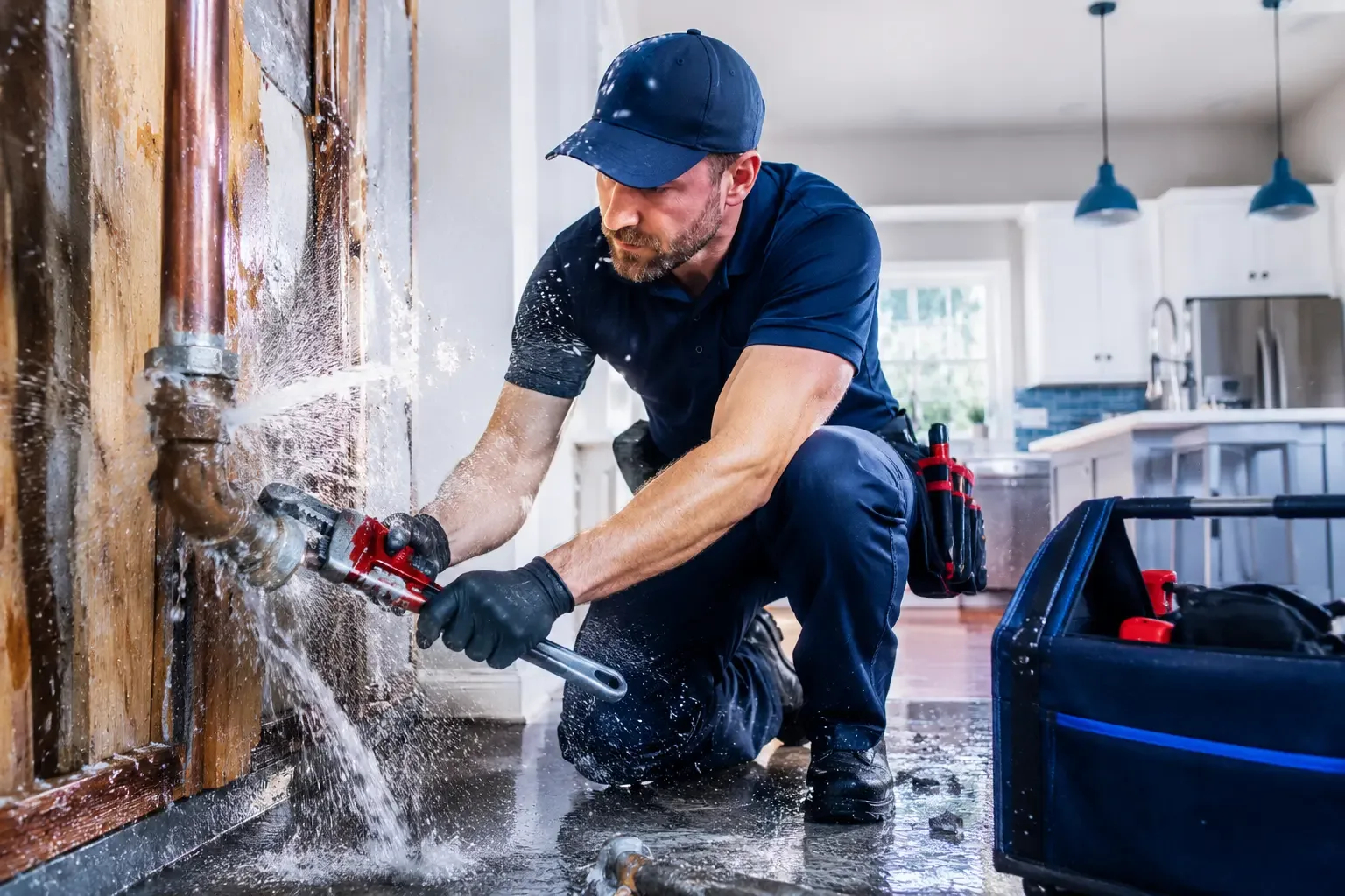 Local emergency pipe repair professionals in Denbo, PA
